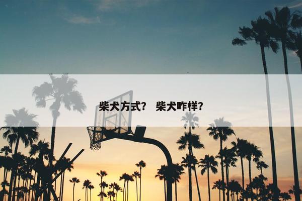 方法