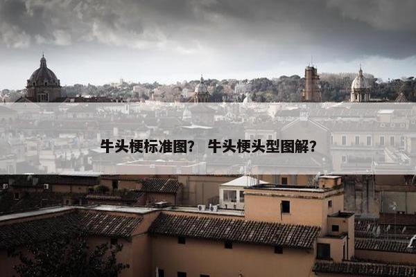 牛头梗标准图？ 牛头梗头型图解？