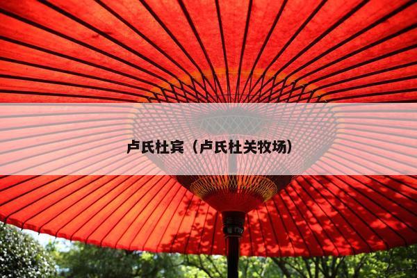 卢氏杜宾（卢氏杜关牧场）