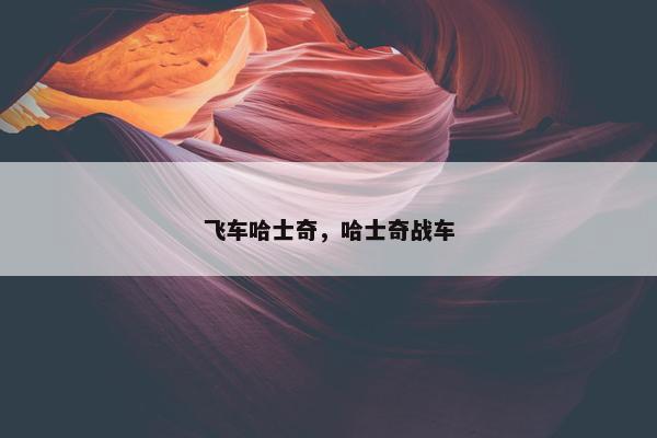 飞车哈士奇，哈士奇战车