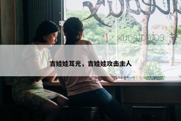 吉娃娃耳光，吉娃娃攻击主人