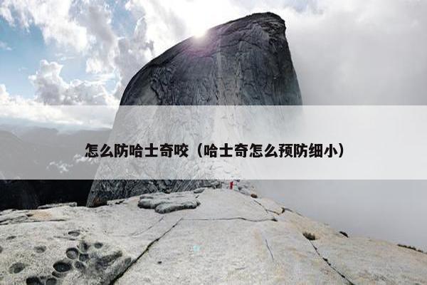 怎么防哈士奇咬（哈士奇怎么预防细小）