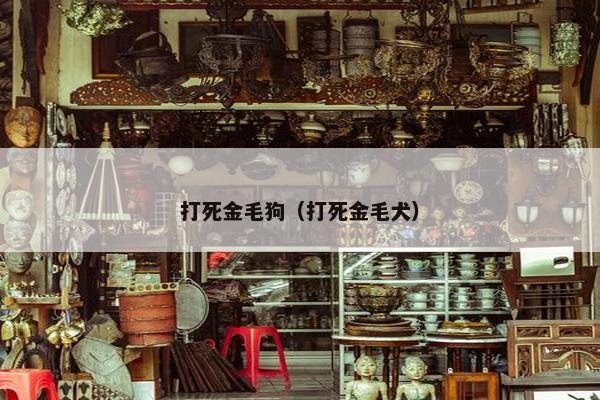 打死金毛狗（打死金毛犬）