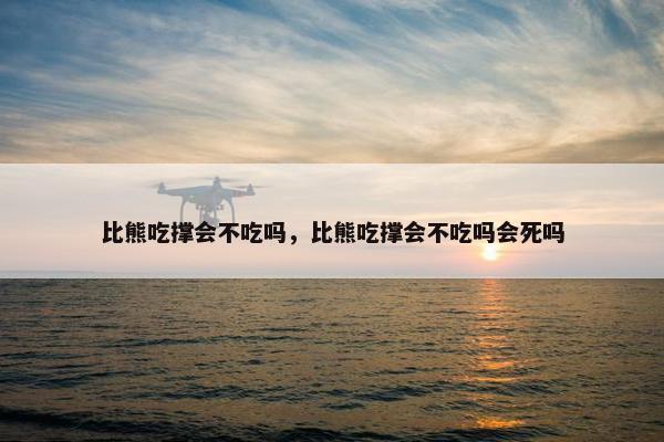 比熊吃撑会不吃吗，比熊吃撑会不吃吗会死吗