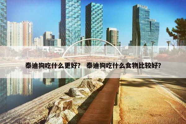 泰迪狗吃什么更好？ 泰迪狗吃什么食物比较好？