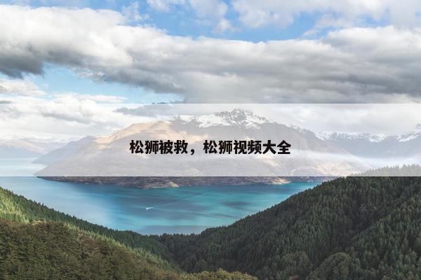松狮被救，松狮视频大全