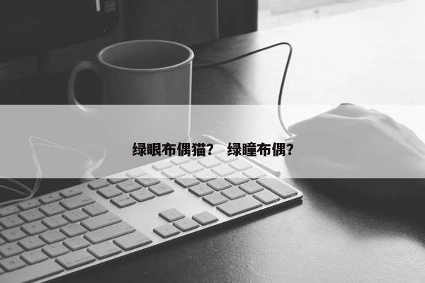 绿眼布偶猫？ 绿瞳布偶？