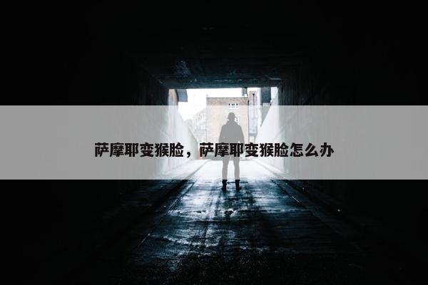 萨摩耶变猴脸，萨摩耶变猴脸怎么办