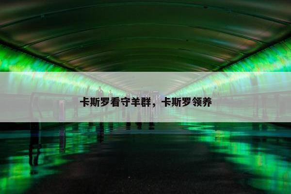 卡斯罗看守羊群，卡斯罗领养