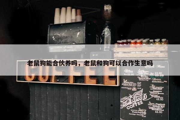 老鼠狗能合伙养吗，老鼠和狗可以合作生意吗