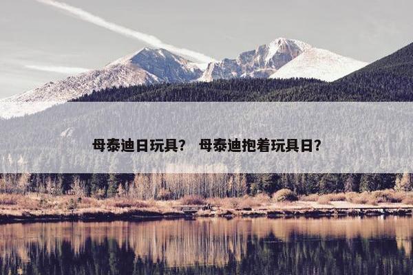 母泰迪日玩具？ 母泰迪抱着玩具日？