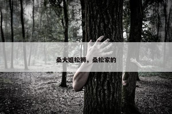 桑大姐松狮，桑松家的
