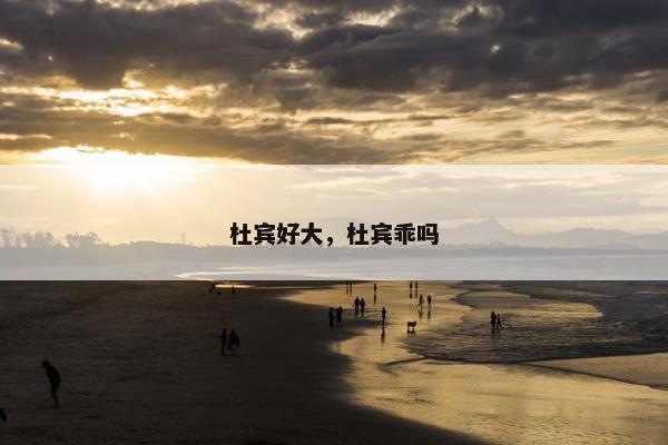 杜宾好大，杜宾乖吗
