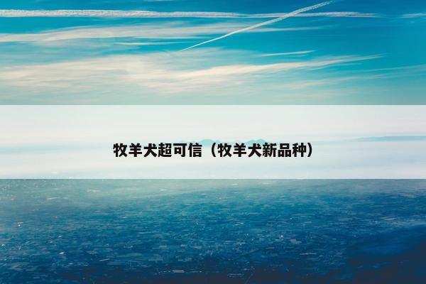 可信