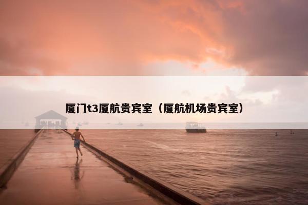 厦门t3厦航贵宾室（厦航机场贵宾室）