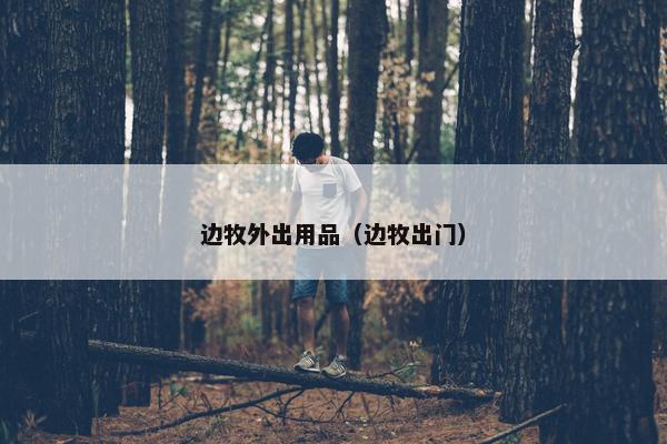 边牧外出用品（边牧出门）