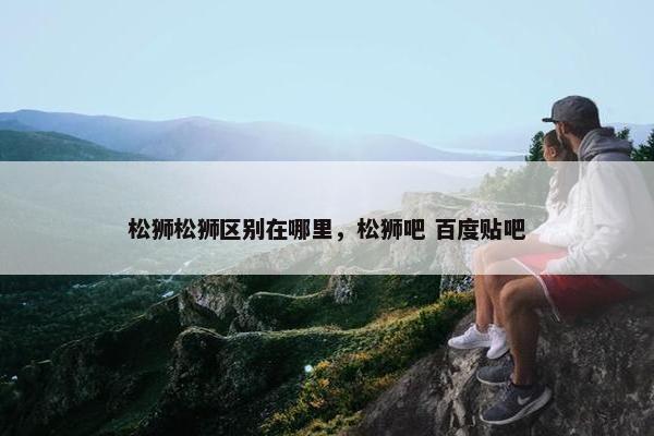 松狮松狮区别在哪里，松狮吧 百度贴吧