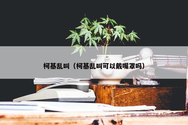 柯基乱叫（柯基乱叫可以戴嘴罩吗）