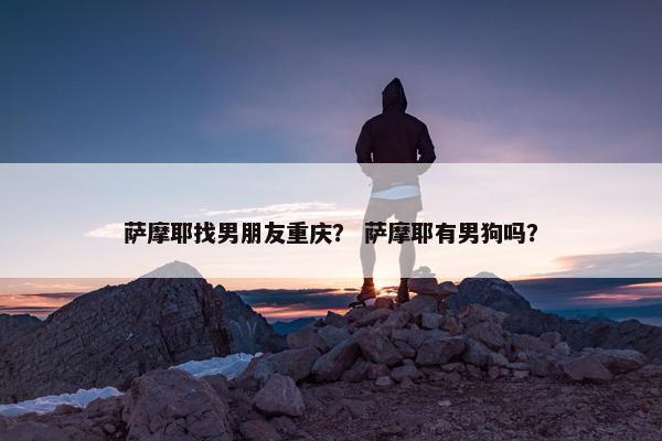 萨摩耶找男朋友重庆？ 萨摩耶有男狗吗？