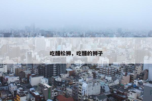 吃醋松狮，吃醋的狮子