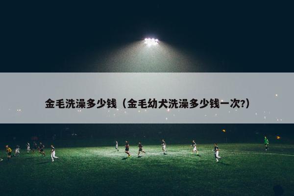 金毛洗澡多少钱（金毛幼犬洗澡多少钱一次?）