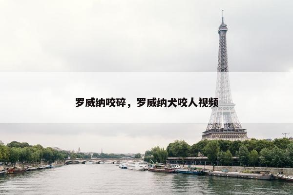 罗威纳咬碎，罗威纳犬咬人视频