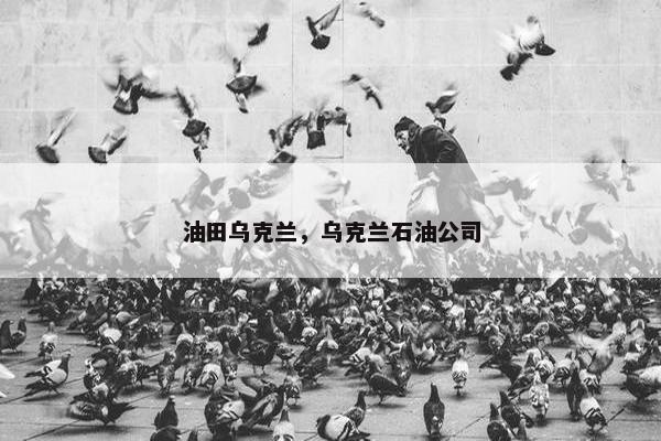 油田乌克兰,乌克兰石油公司