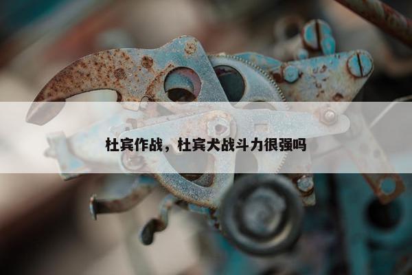 杜宾作战，杜宾犬战斗力很强吗