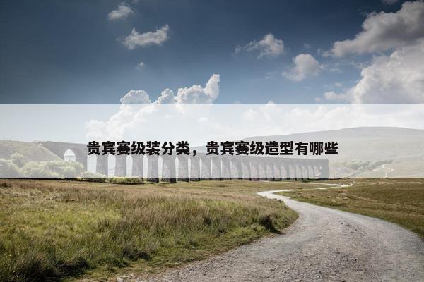 贵宾赛级装分类，贵宾赛级造型有哪些