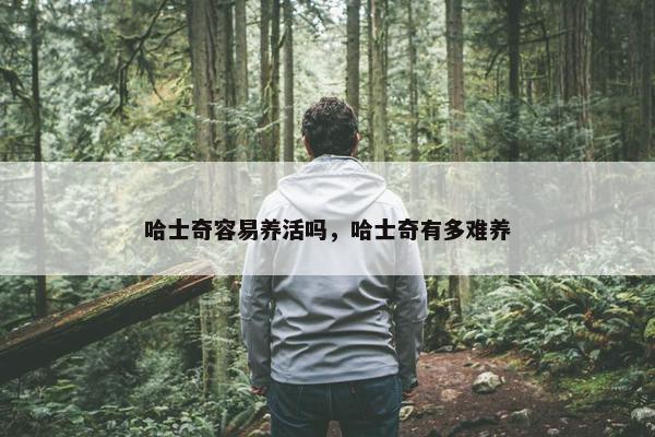哈士奇容易养活吗，哈士奇有多难养