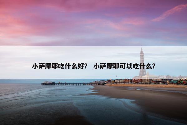 小萨摩耶吃什么好？ 小萨摩耶可以吃什么？