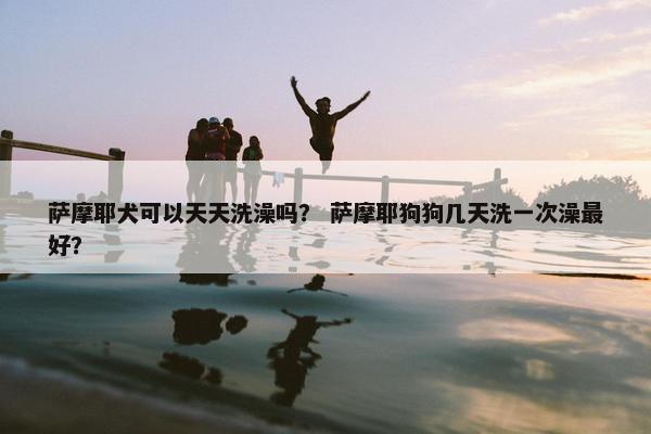 萨摩耶犬可以天天洗澡吗？ 萨摩耶狗狗几天洗一次澡最好？