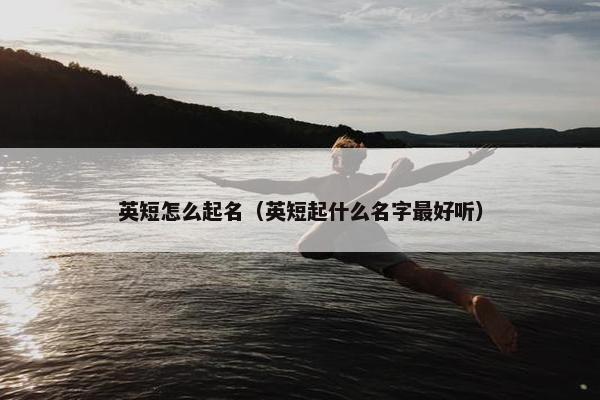 英短怎么起名（英短起什么名字最好听）