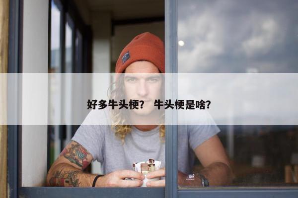好多牛头梗? 牛头梗是啥?