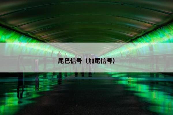 尾巴信号（加尾信号）