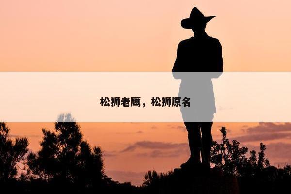 松狮老鹰,松狮原名