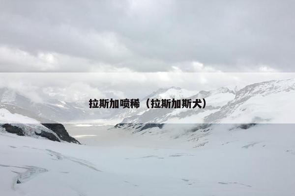 拉斯加喷稀（拉斯加斯犬）