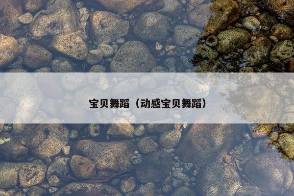 宝贝舞蹈（动感宝贝舞蹈）