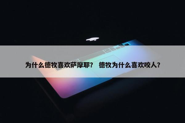 为什么德牧喜欢萨摩耶? 德牧为什么喜欢咬人?