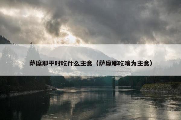 萨摩耶平时吃什么主食（萨摩耶吃啥为主食）