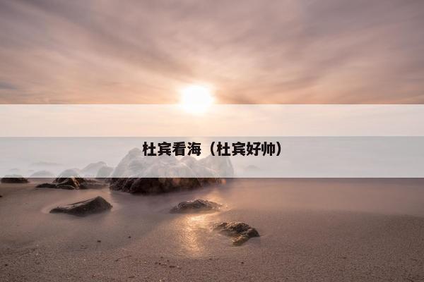 杜宾看海(杜宾好帅)