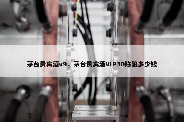 茅台贵宾酒v9，茅台贵宾酒VIP30陈酿多少钱