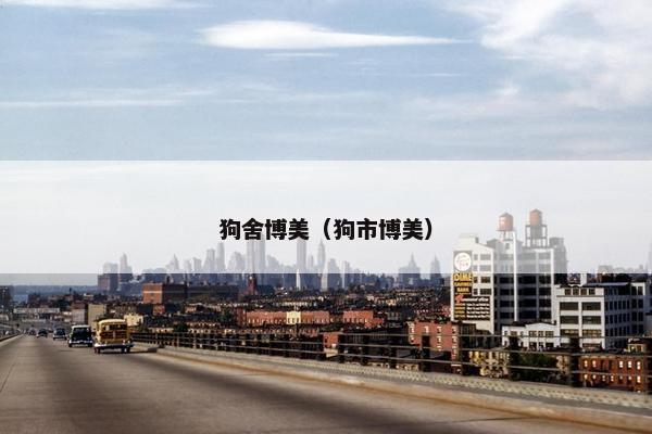狗舍博美（狗市博美）
