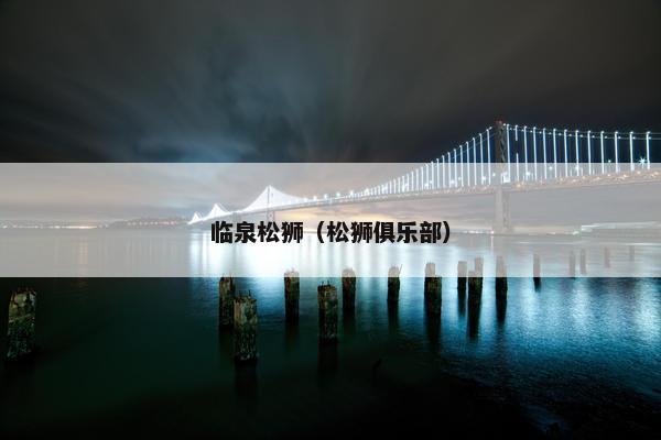 临泉松狮(松狮俱乐部)