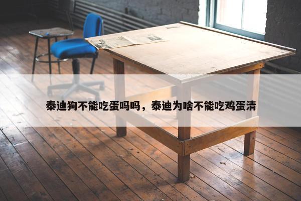 泰迪狗不能吃蛋吗吗，泰迪为啥不能吃鸡蛋清