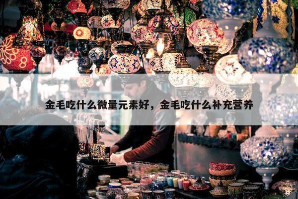金毛吃什么微量元素好，金毛吃什么补充营养