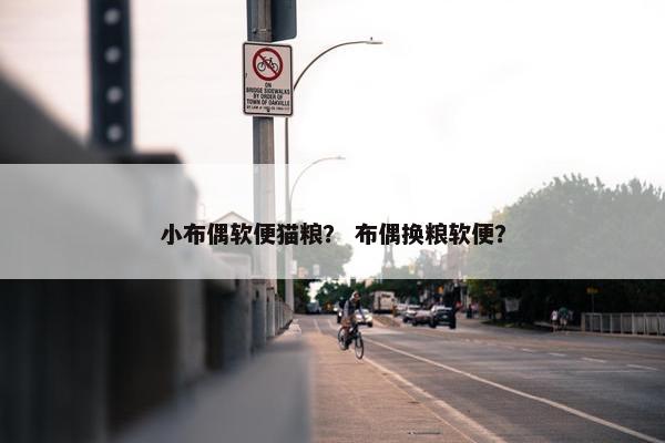 小布偶软便猫粮？ 布偶换粮软便？