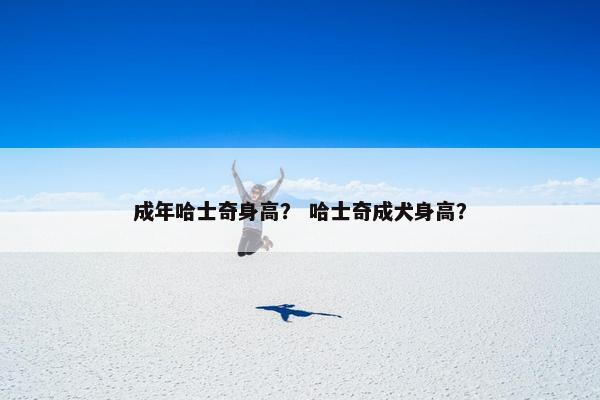 成年哈士奇身高？ 哈士奇成犬身高？