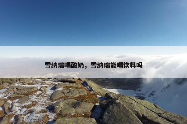 雪纳瑞喝酸奶，雪纳瑞能喝饮料吗