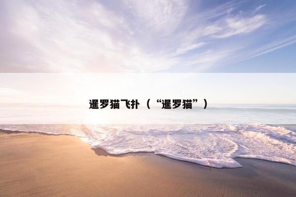 暹罗猫飞扑（“暹罗猫”）